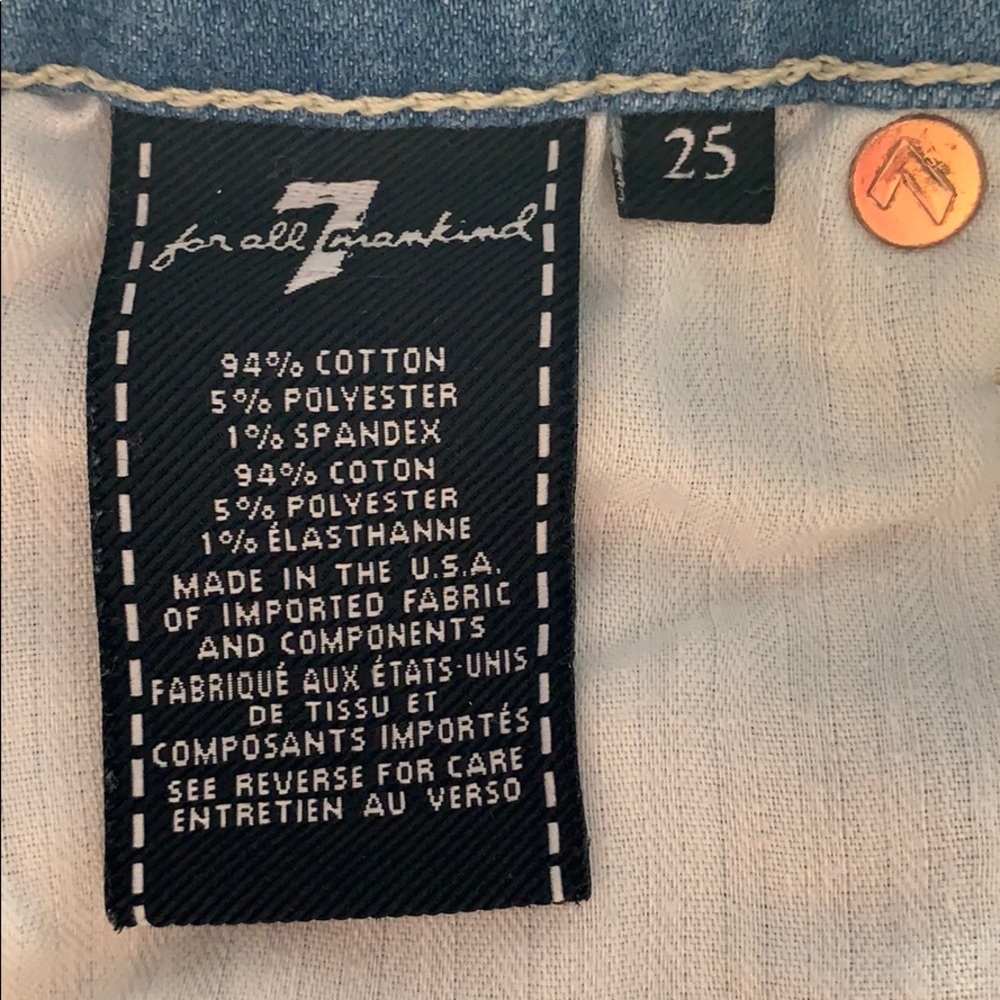 7 for all mankind jeans - Picture 7 of 10